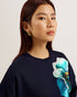 BAYLEYY-Tops-Sequin Graphic Sweat- Ted Baker Romania